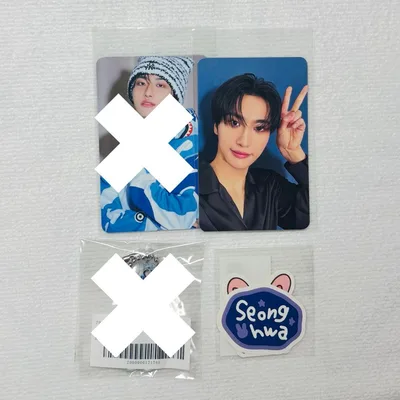 ATEEZ FCくじ ステッカー トレカ ソンファ