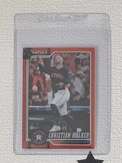2026 Topps Chrome Christian Walker /25