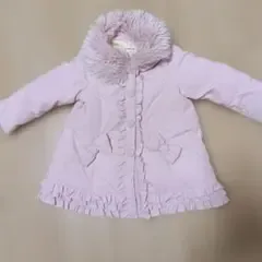 メゾピアノ ダウンコート フリル 100