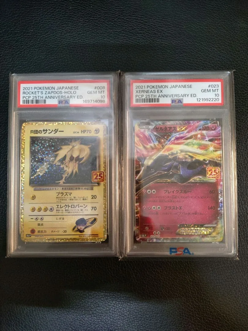 R団のサンダー ゼルネアスEX PSA10 2枚セット