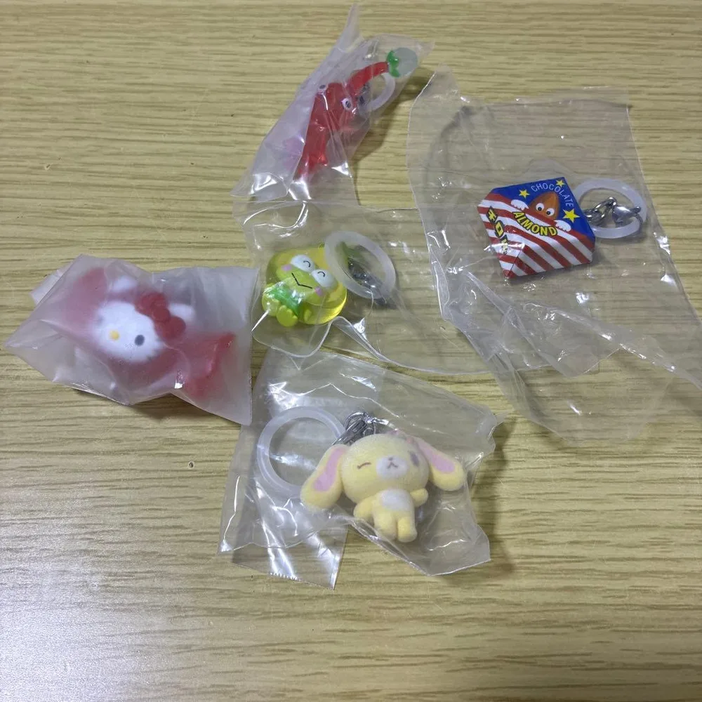 サンリオ ぴくみん チロル シュガバニ ミニチュアチャーム めじるし セット
