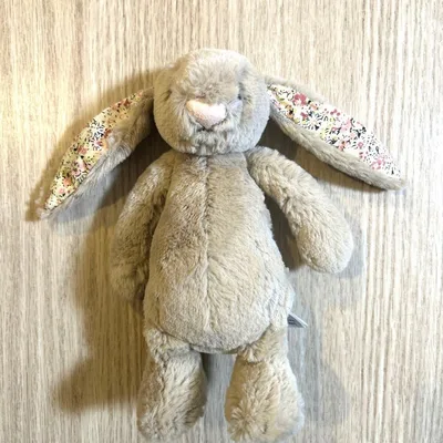 ジェリーキャット JELLYCAT バニー 花柄 ベージュ S サイズ
