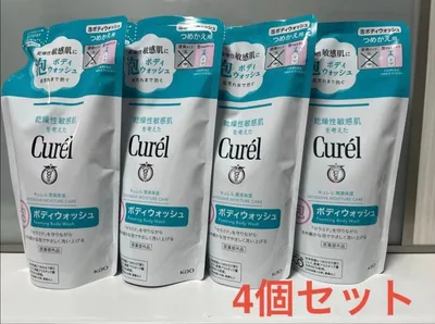 キュレル Curel 泡ボディウォッシュ 詰め替え 4個セット