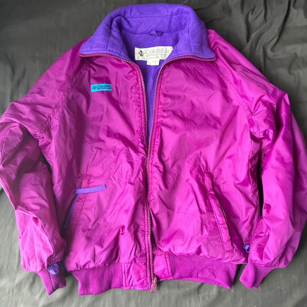 90s Columbia ウォームアップジャケット シェルドシンチラ