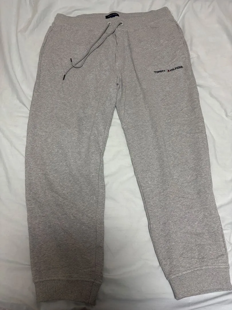 TOMMY HILFIGER スウェットパンツグレー XLトミーフィルフィガー