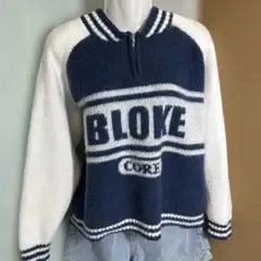 GORGE ゴージ ハーフジップ ニット セーター 長袖