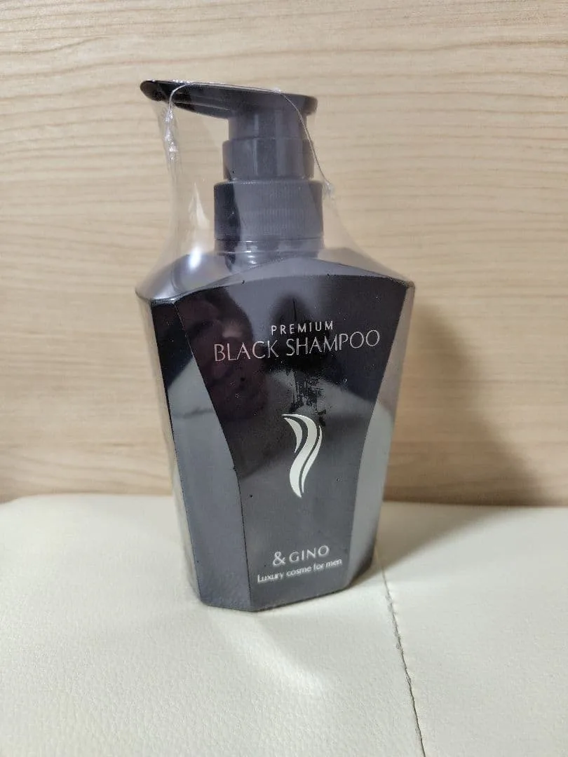 &GINO プレミアムブラックシャンプー400ml
