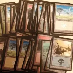 MTG ポータル 基本土地 全て英語版130枚セット③
