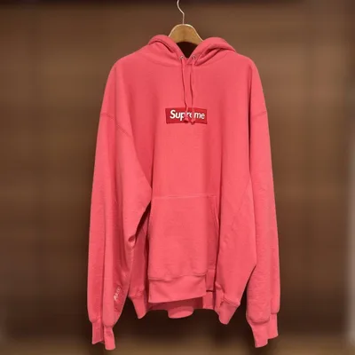 Supreme ボックスロゴ パーカー ピンク XXL