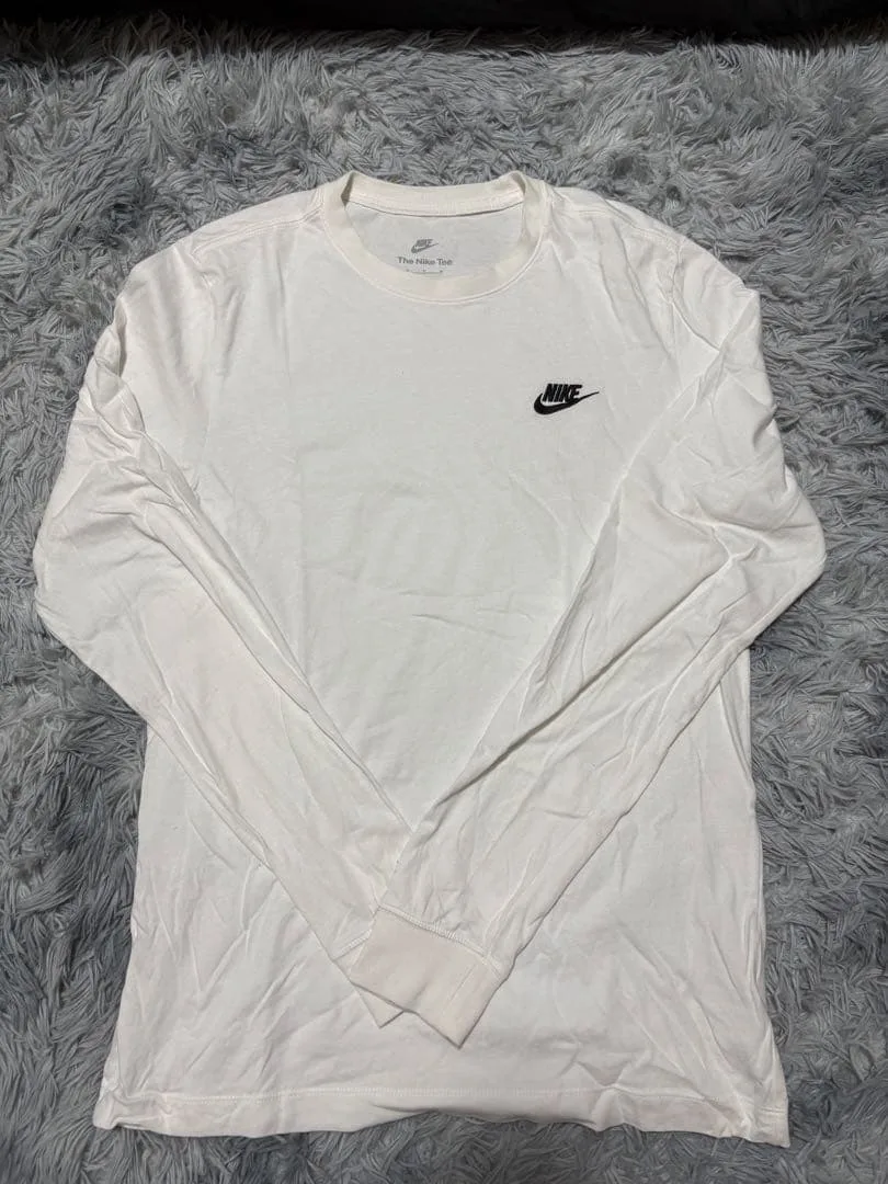 NIKE 長袖シャツ ホワイト Mサイズ