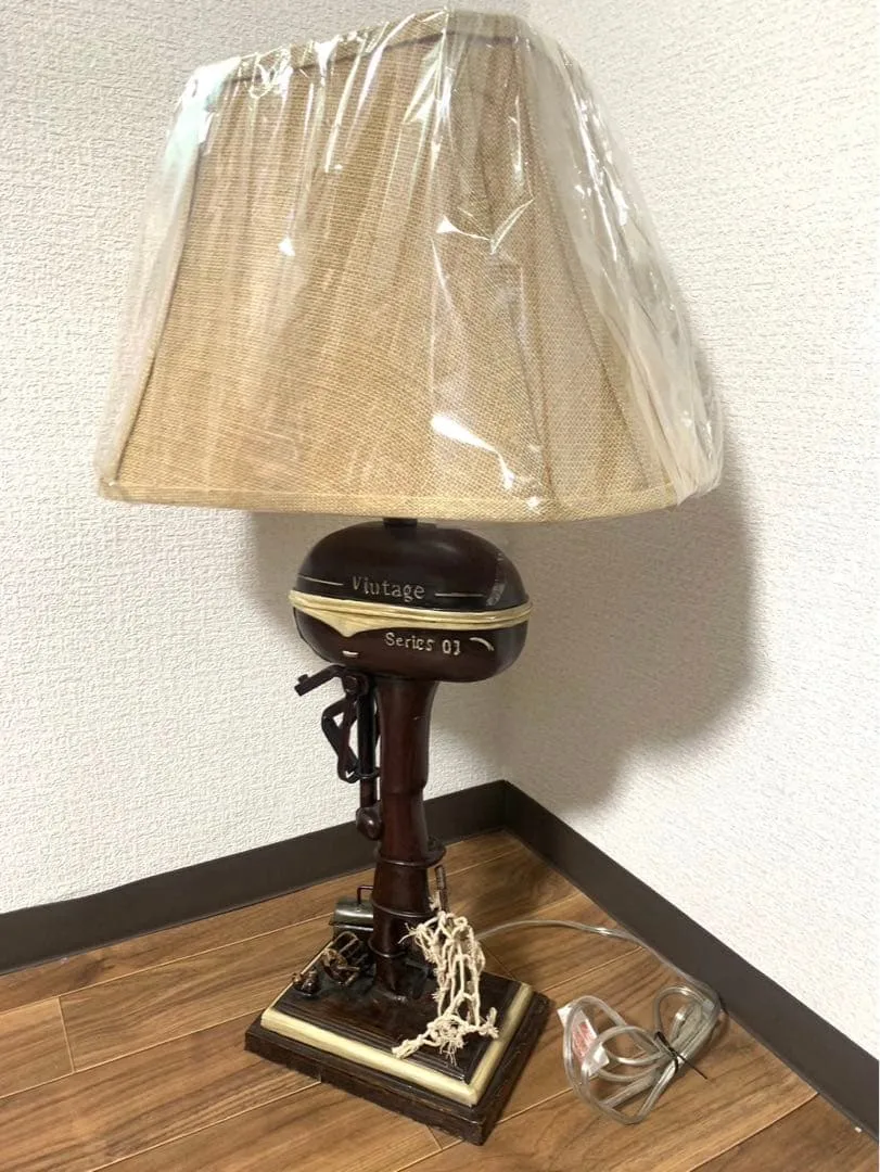 Black Forest Decor ボートモーターランプ ヴィンテージ ライト