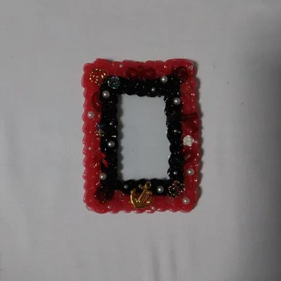 ハンドメイド 赤 黒 トレカケース ホイップデコ