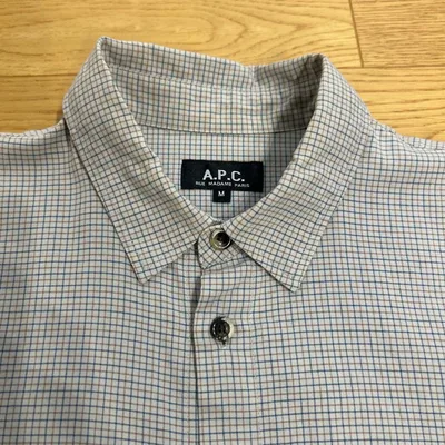 A.P.C. 長袖シャツ チェック柄