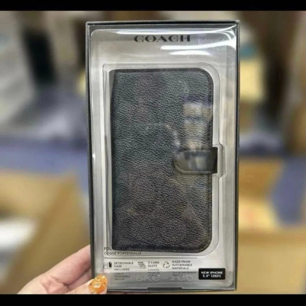 iPhone13 mini スマホケース coach 6994