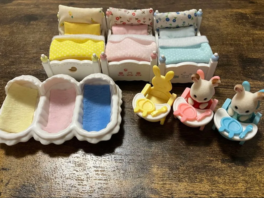 シルバニアファミリー 赤ちゃん家具セット