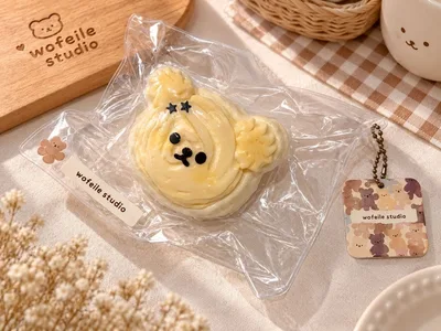 ⭐︎新品⭐︎wofeile studio スクイーズ くま
