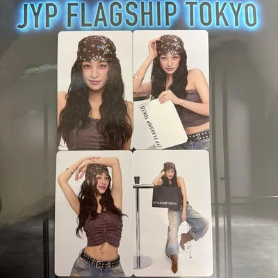 JYP FLAGSHIP TOKYO TWICE ジヒョ トレカ コンプリート