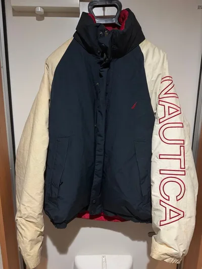 ノーティカ(NAUTICA) リバーシブル 肉厚ダウンジャケット