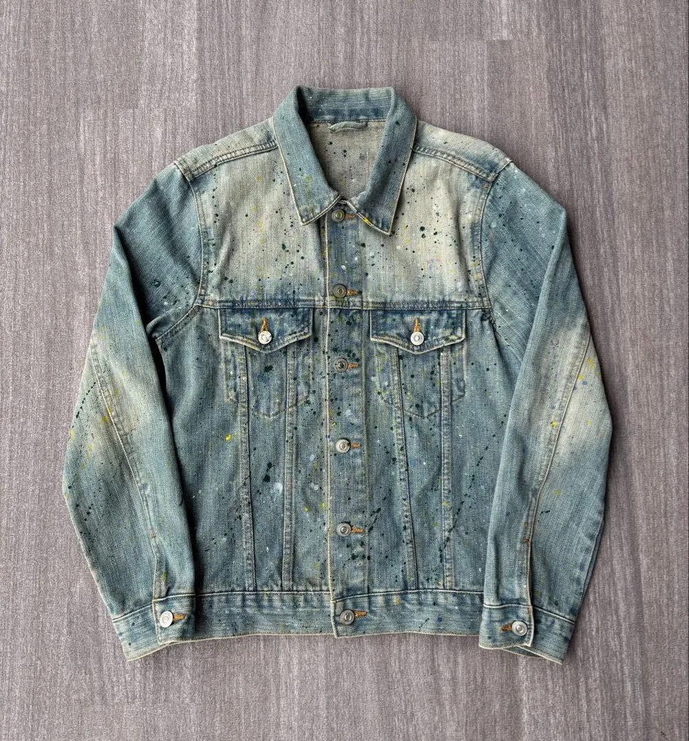 paint design denim jacket archive