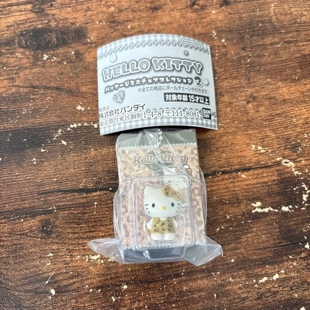 ハローキティ パッケージミニチュアコレクション2 ヒョウ柄