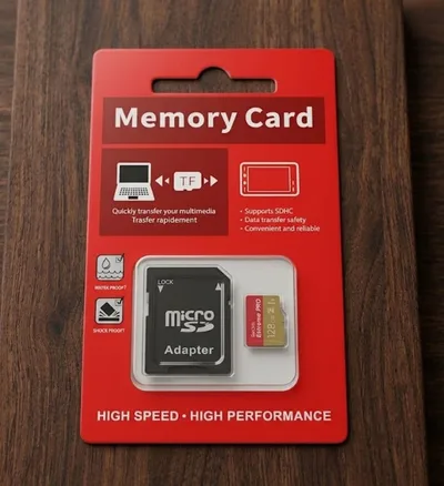 microSD 128GB メモリーカード アダプタ付き