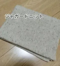 ネップジャガードニット生地