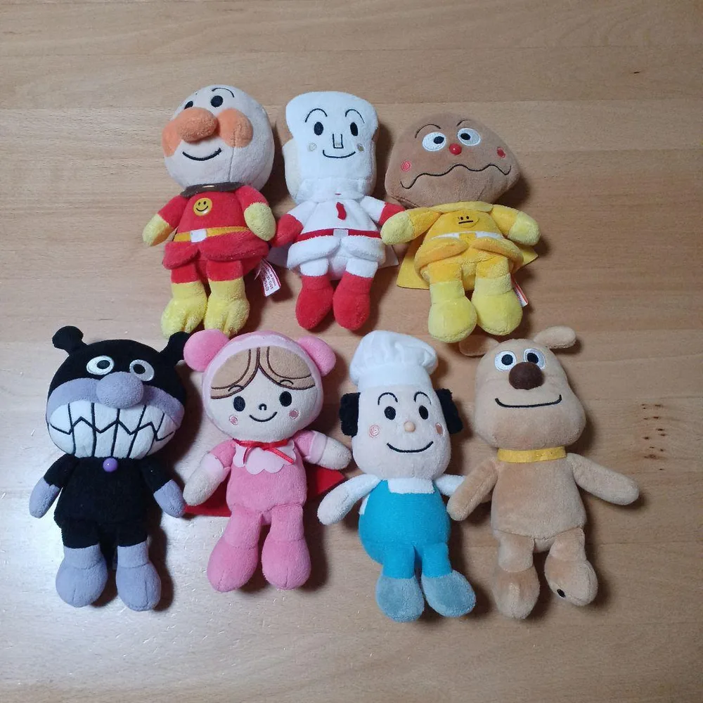 アンパンマン プリちぃビーンズ 7体セット ぬいぐるみ