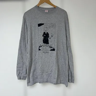 waterweed 長袖Tシャツ グレー XL