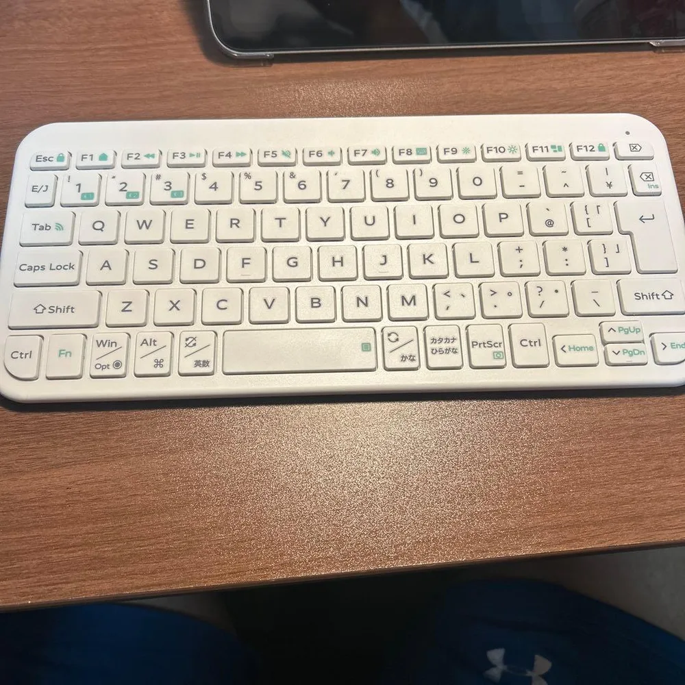 ELECOM Slint Bluetooth キーボード TK-TM10BPWH
