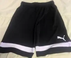 PUMA サッカー ハーフパンツ 黒 160
