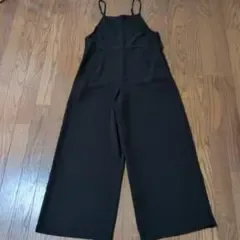 ブラック サロペット オールインワン