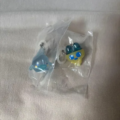 たまごっちめじるしキーホルダー まめっち いるかっち2個セット