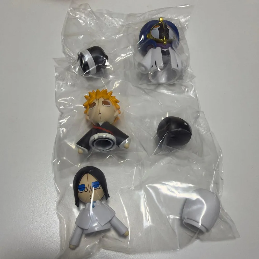 BLEACH 人形芝居 フィギュア 一護、石田、マユリセット