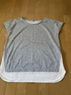 半袖カットソー レース