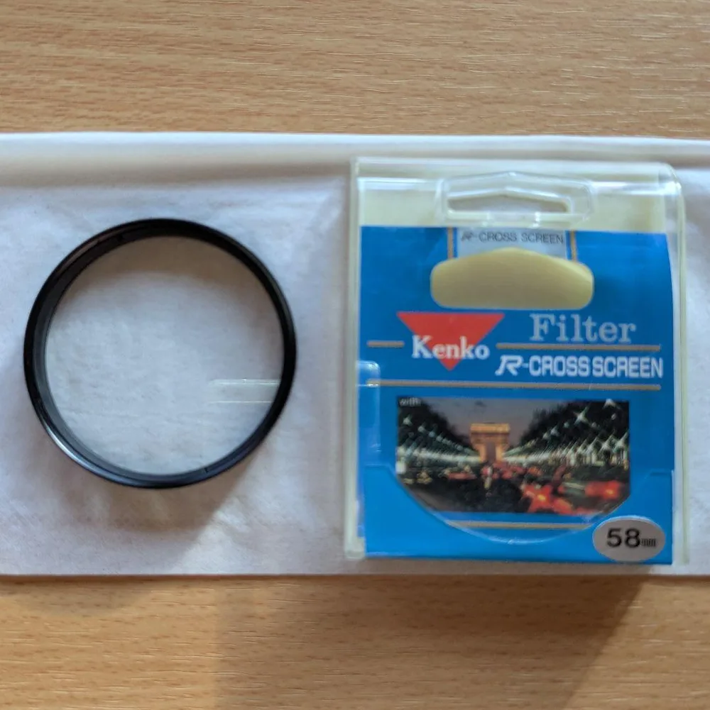 Kenko R-CROSS SCREEN 58mm クロスフィルター