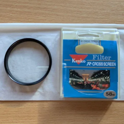 Kenko R-CROSS SCREEN 58mm クロスフィルター