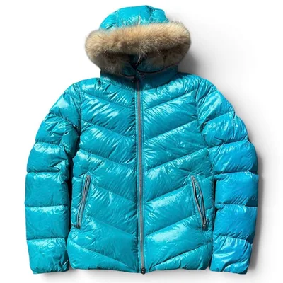 00s old uniqloファーダウンジャケ ット お兄 平成グランジ y2k