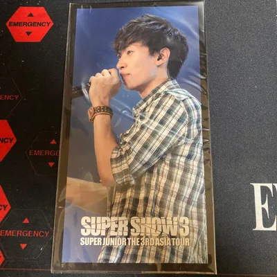 SUPER JUNIOR ウニョク SUPER SHOW 3 ポストカード