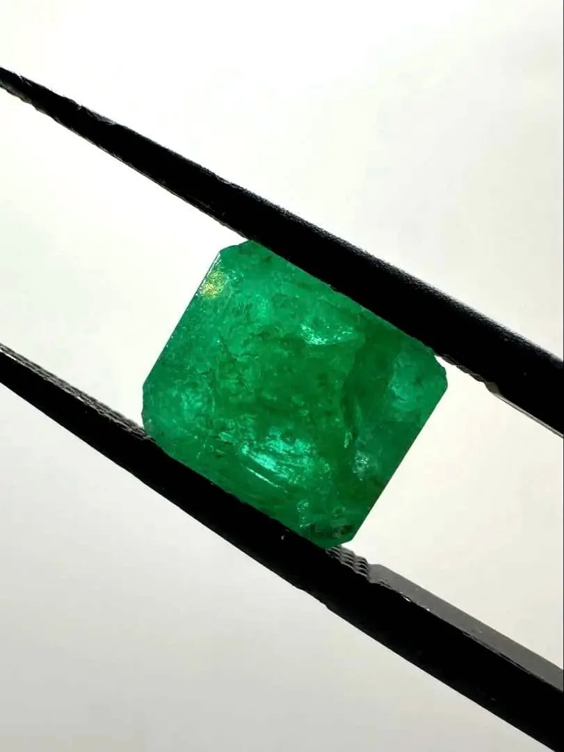天然エメラルド ルース エメラルドカット 1.919ct