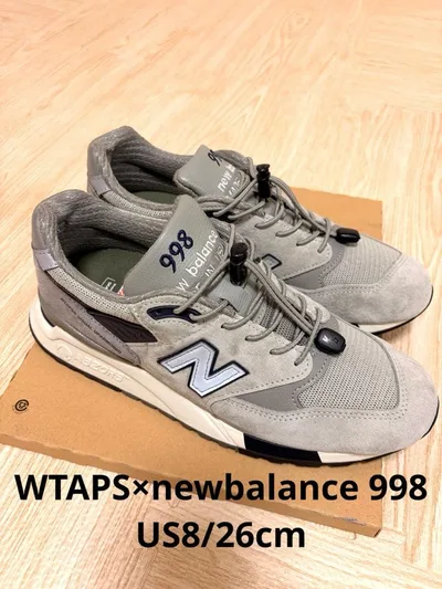 WTAPS x New Balance 998 26cm