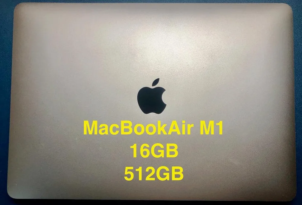 【高スペック】MacBook Air M1 16GB / 512GB ゴールド
