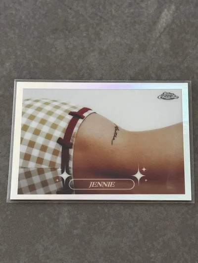 Topps Chrome Jennie Mantra トレーディングカ