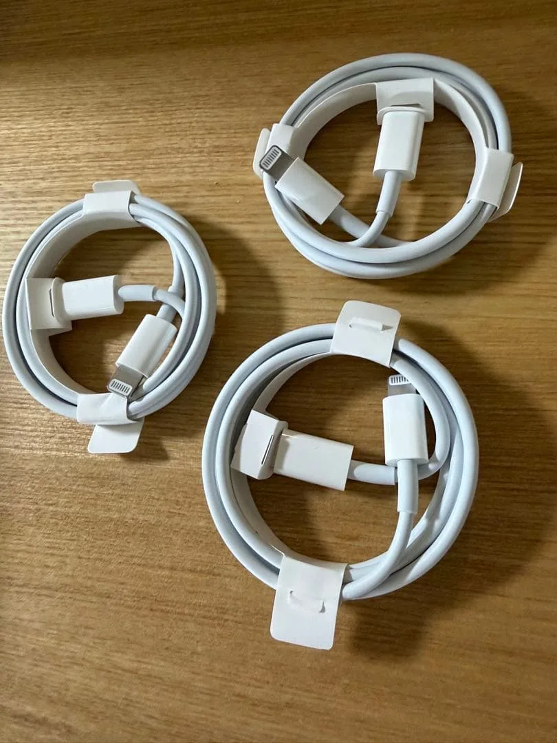 Apple Lightningケーブル 3本セット