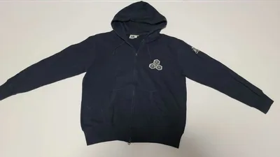 戦国武将 直江兼続 愛 ジップパーカー L