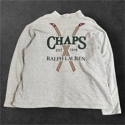 CHAPS RALPH LAUREN スウェット ライトグレー M