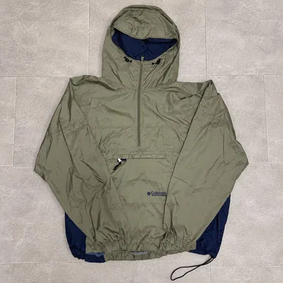 Columbia マウンテンパーカー プルオーバー カーキ ネイビー