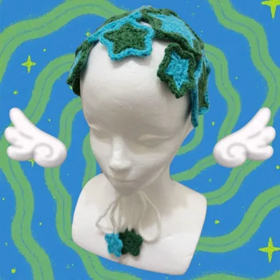 【୨୧ハンドメイド୨୧】 ヘッドドレス ヘアアクセ 星 y2k ウィッシュコア