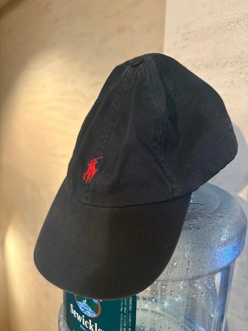 Polo Ralph Lauren ベースボールキャップ ブラック Fade