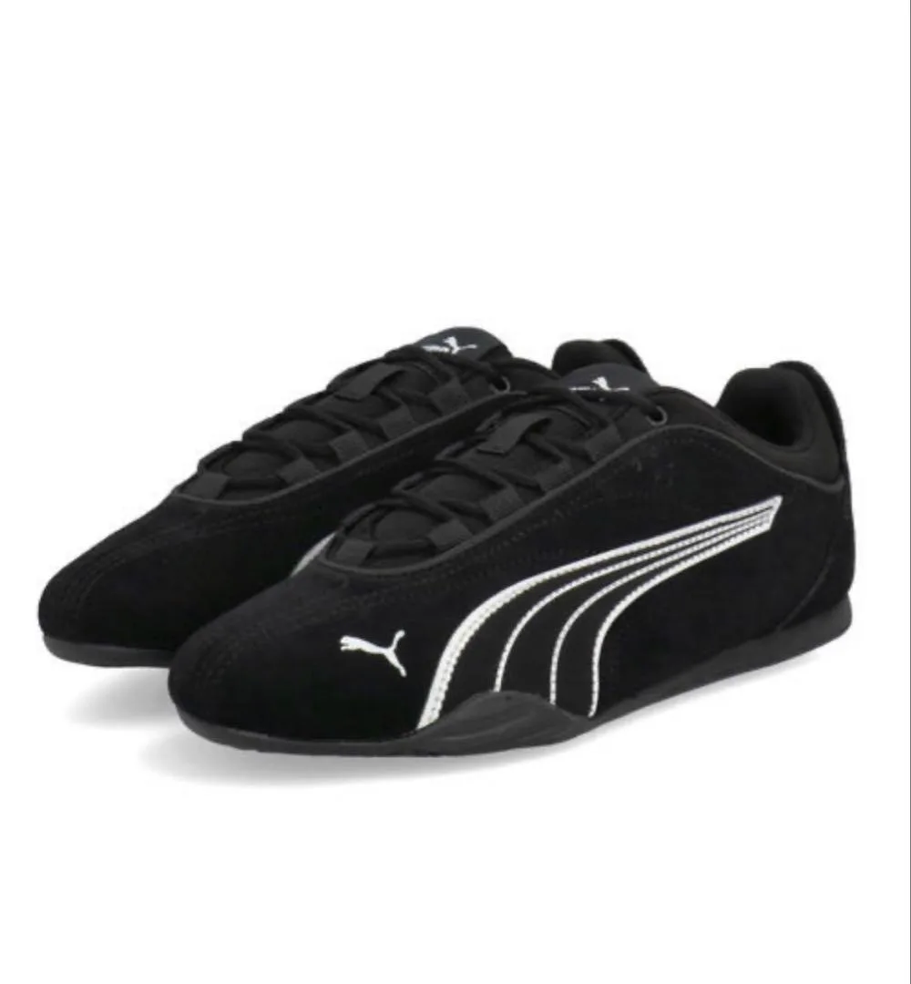 PUMA รองเท้าผ้าใบผู้หญิง สีดำ