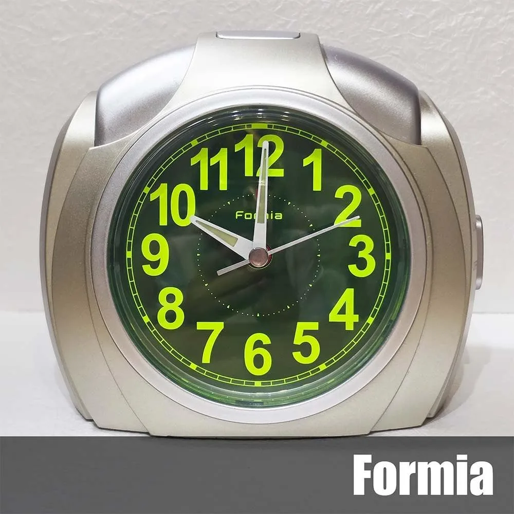 目覚まし時計 HT-A029W-CG Formia フォルミア 置き時計 卓上